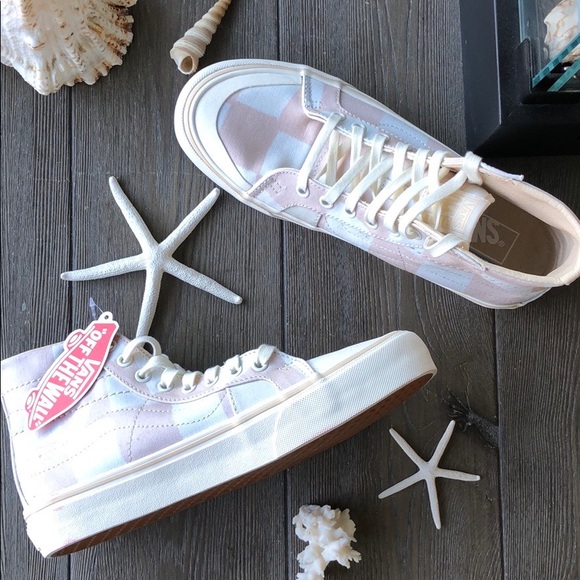 🌴🌼VANS- BIG CHECKERED HIGH TOPS🌼🌴 - Picture 8 of 10